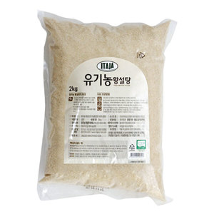 이타자 유기농 황설탕 2kg(비정제)